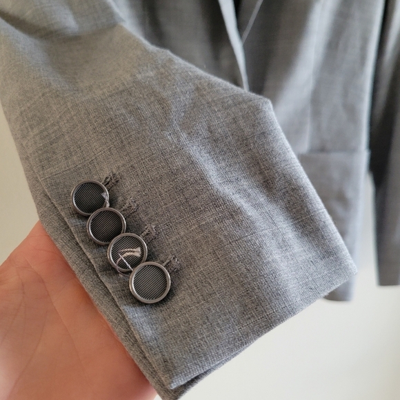 Sunday Best by Aritzia Wool Blend Casual Business Everyday Button-up Blazer - Picture 7 of 11